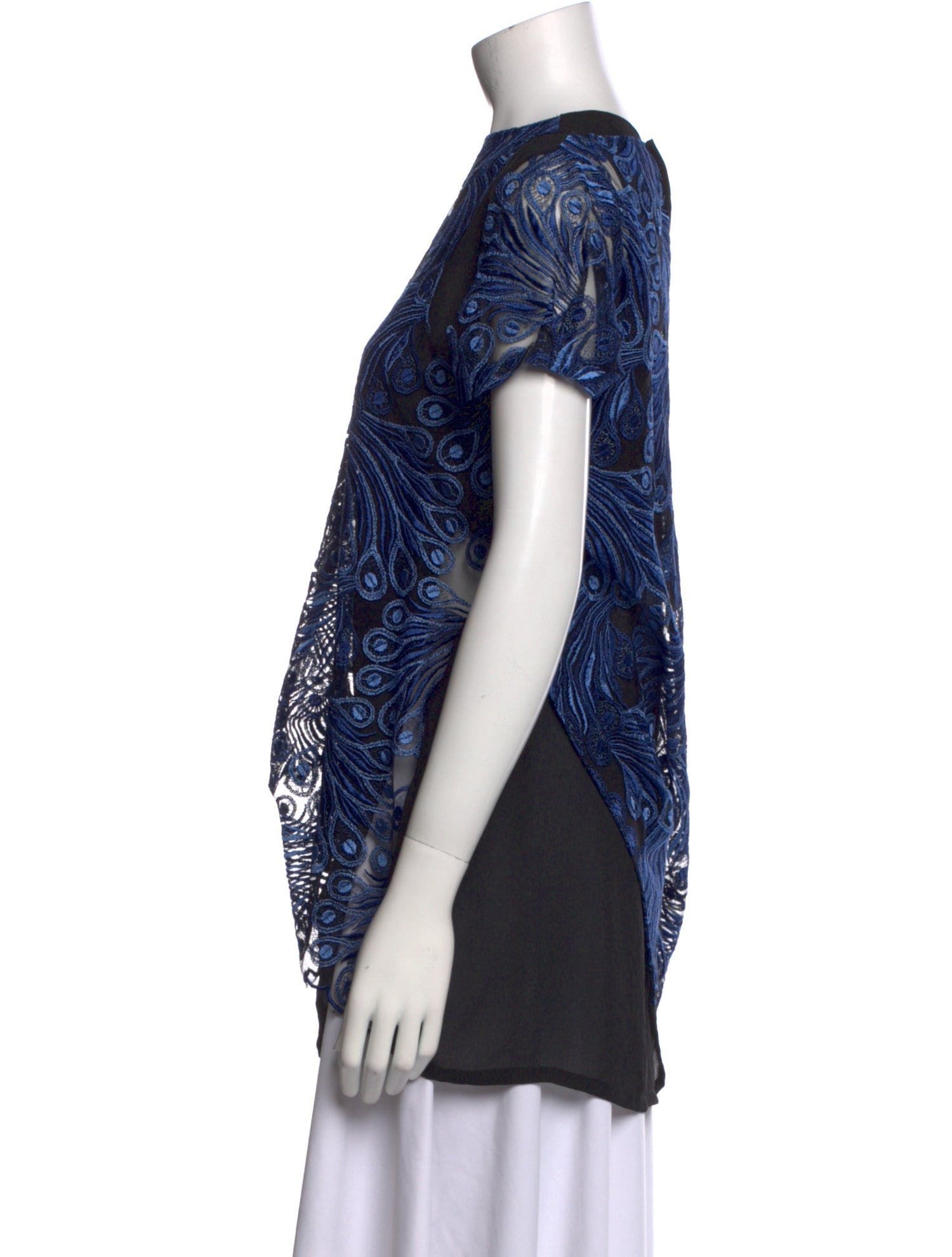 Junya Watanabe Comme des Garçons 2012 Printed Top